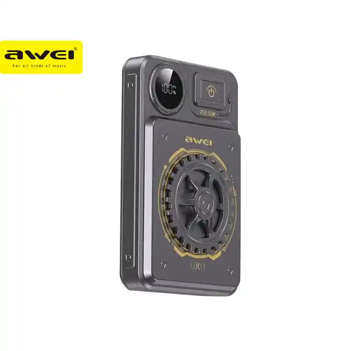 Awei P52K 10000mAh Magnetic Wireless Power Bank 22.5w